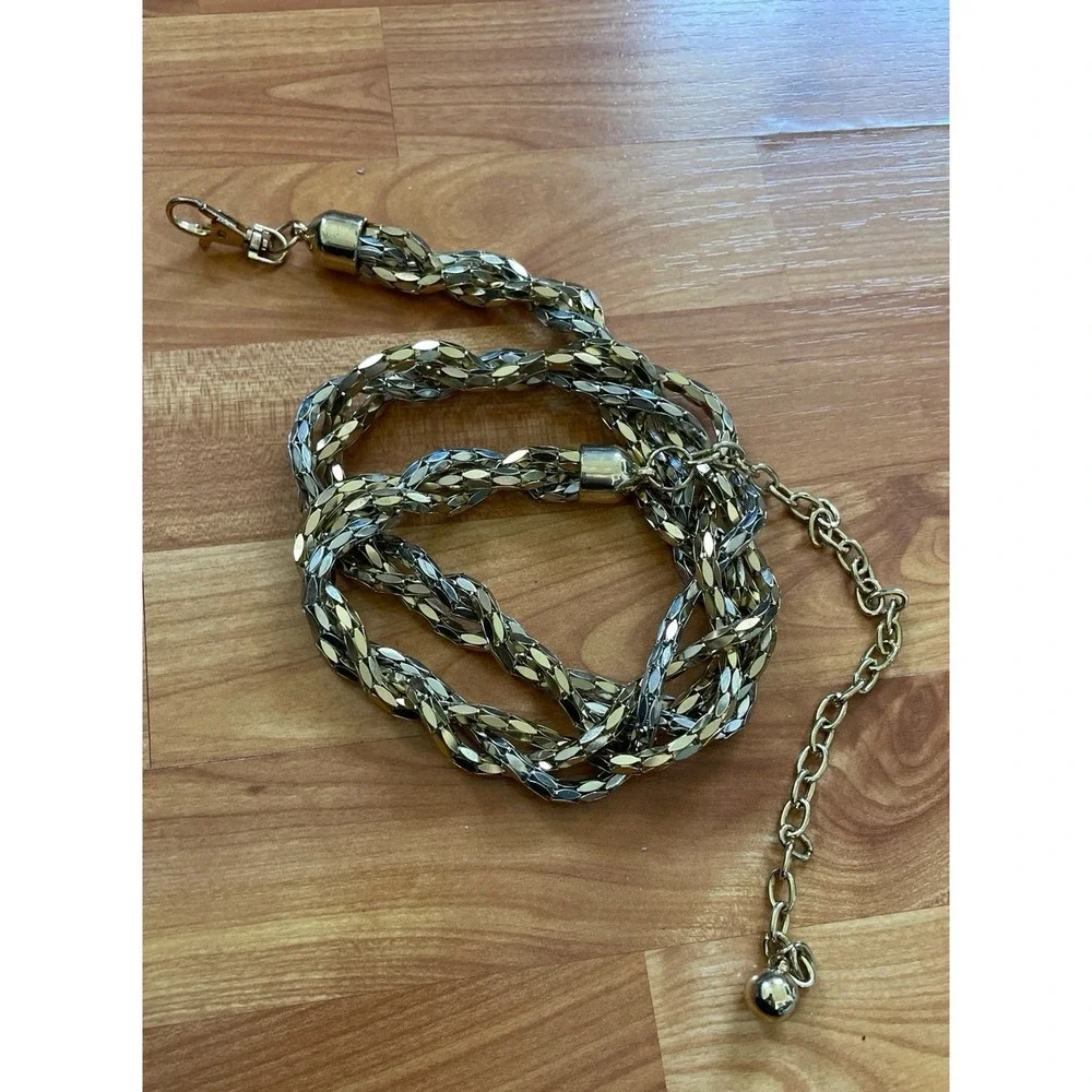 Vintage 2 Tone Triple Link‎ Belt